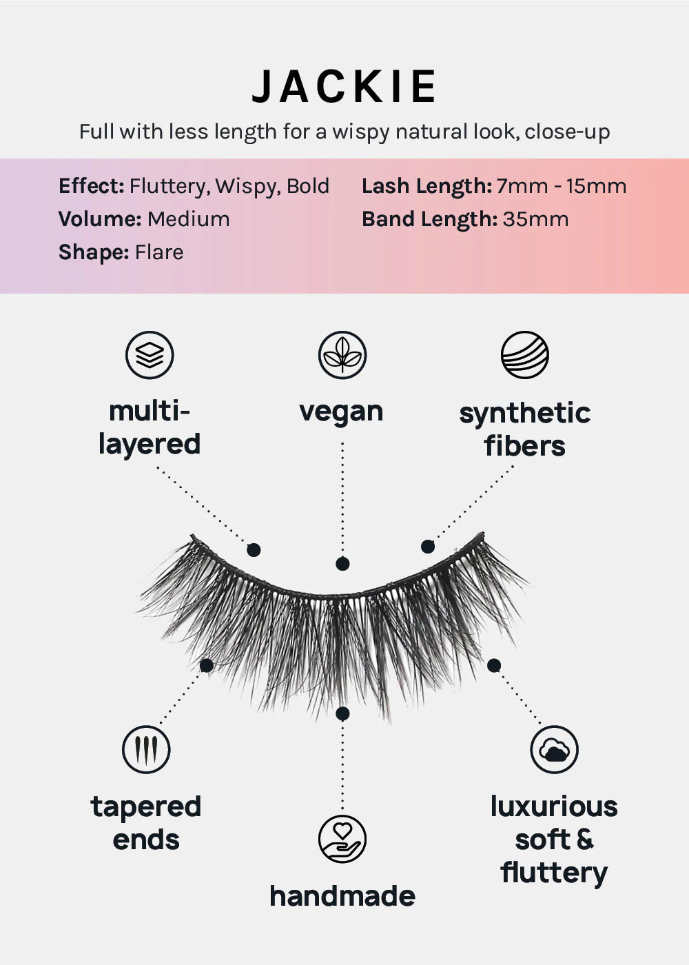 Lashes 3D Faux Mink value pack Jackie