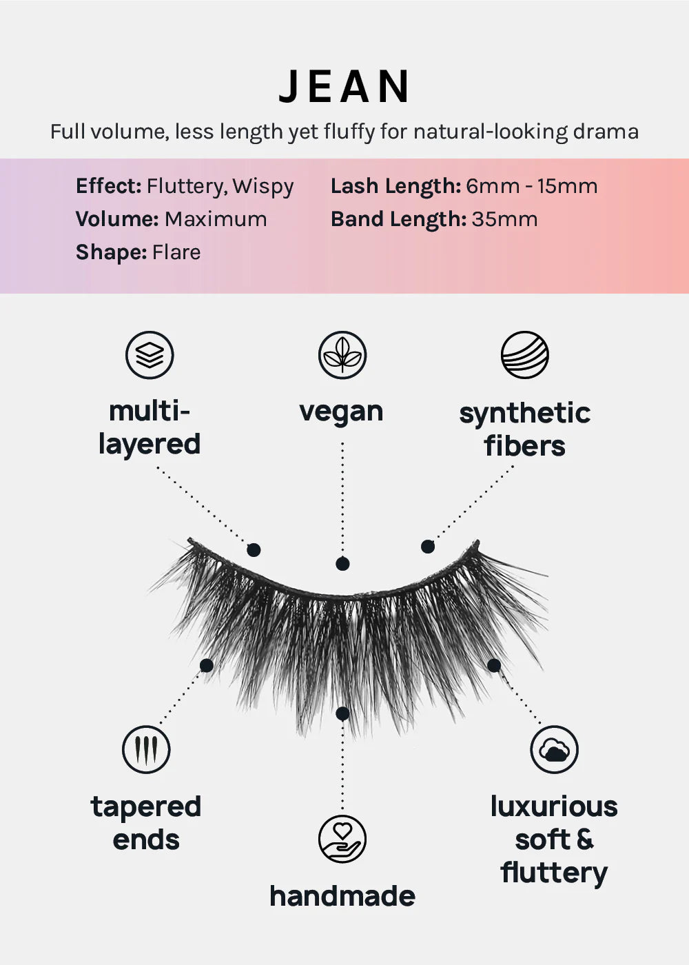 Lashes 3D Faux Mink value packJean