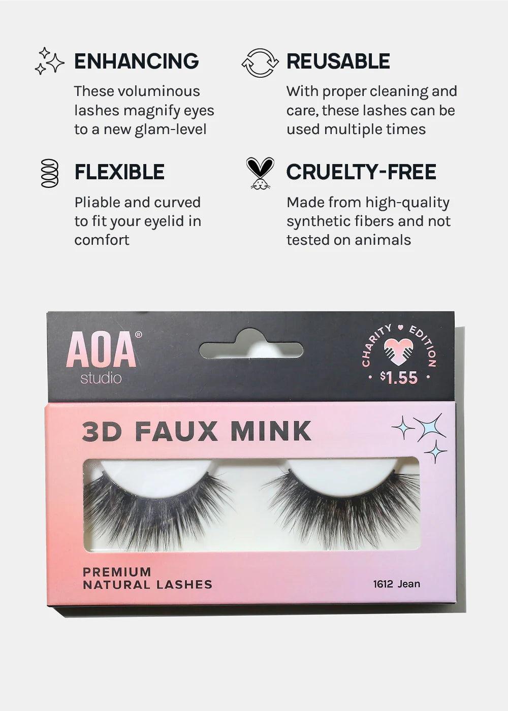 Lashes 3D Faux Mink value packJean