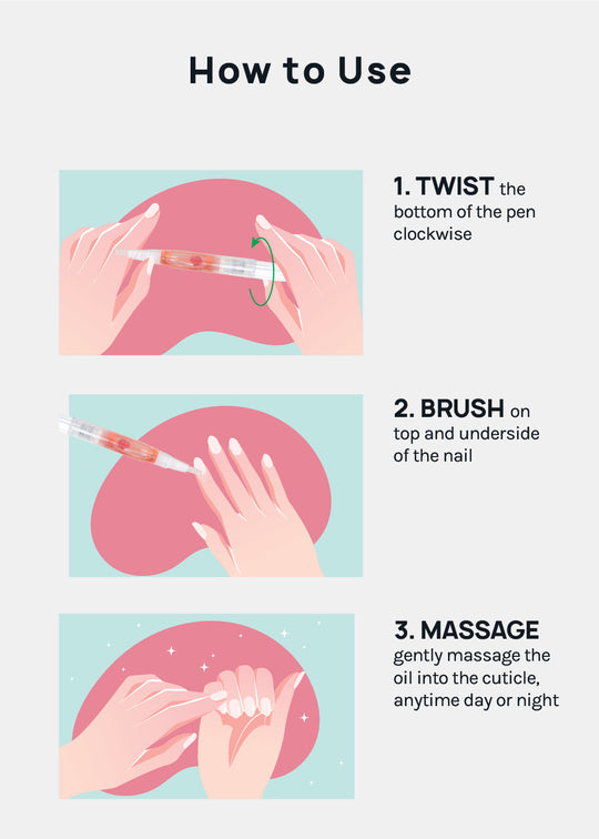 AOA Cuticle Revitalizing Pen - Strawberry