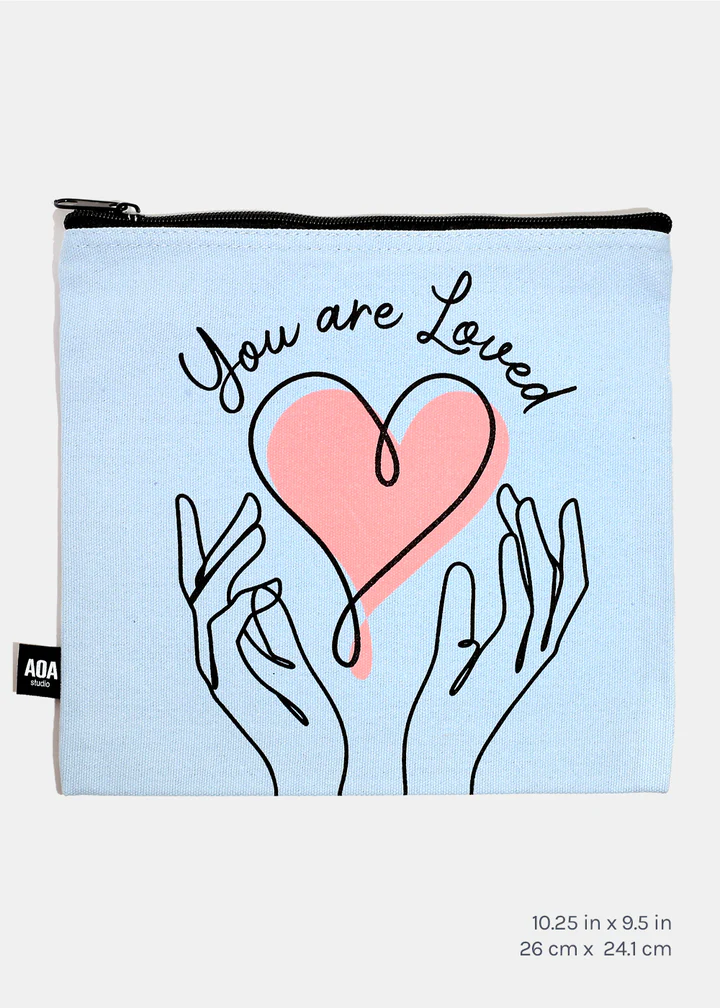 A+ Large Canvas Bag - You Are Loved