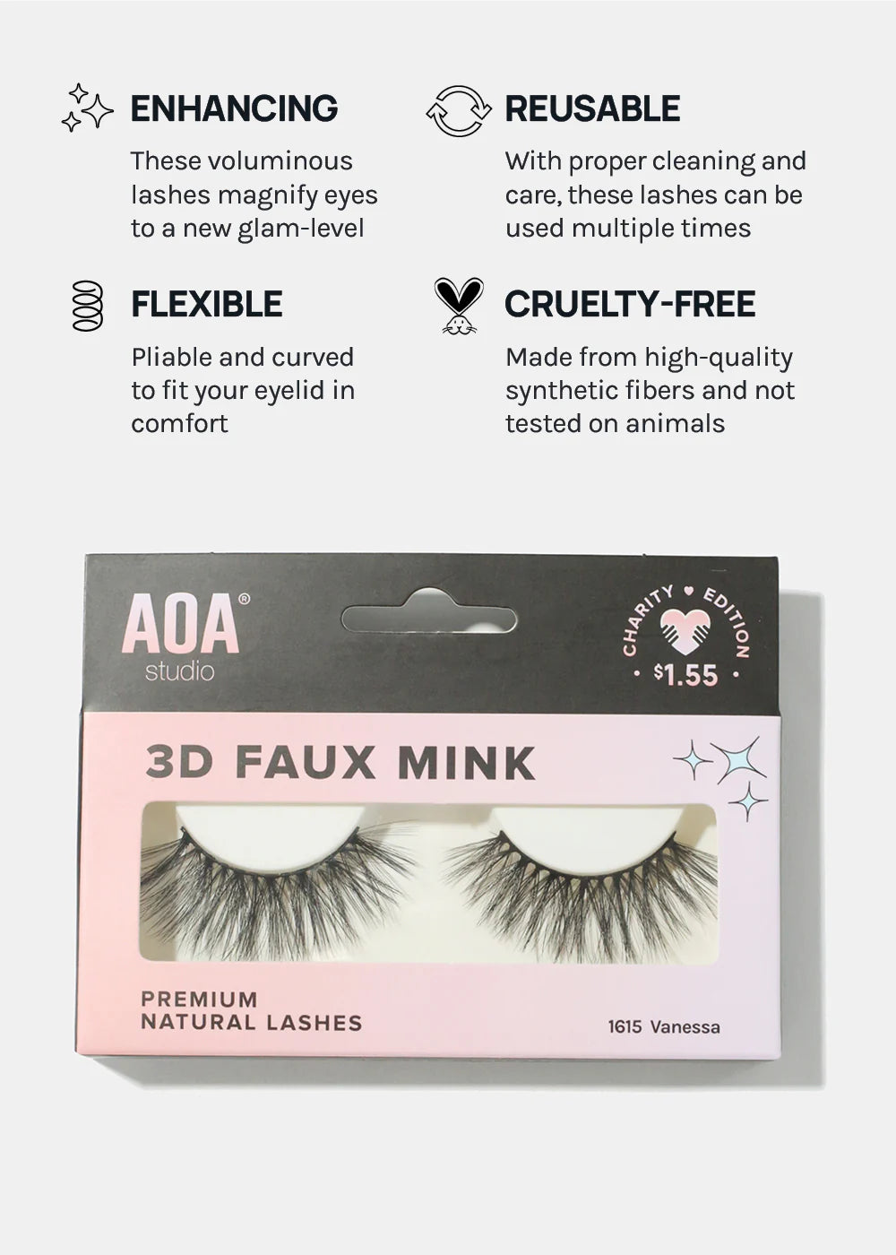 Lashes 3D Faux Mink Vanessa