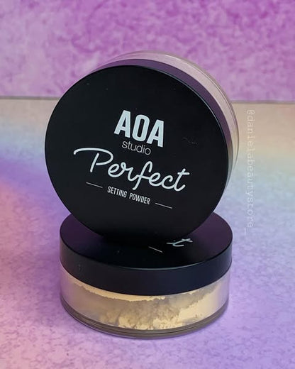 Puff+Set setting powder Banana