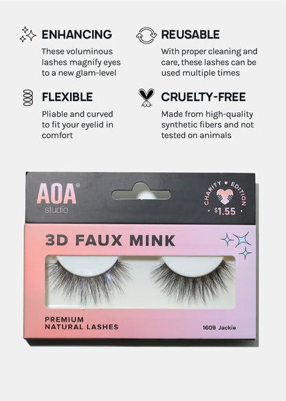 Lashes 3D Faux Mink value pack Jackie