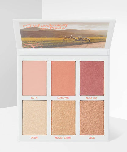 Blushing in Bali Blush & Highlighter Palette