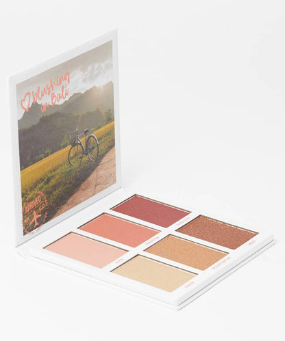 Blushing in Bali Blush & Highlighter Palette