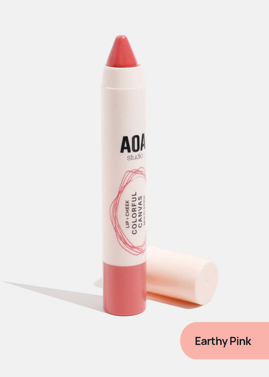 AOA Colorful Canvas Lip + Cheek Multi-Stick