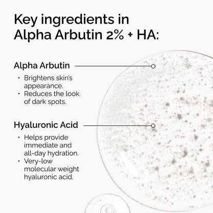 Alpha Arbutin 2% + HA - 30ml