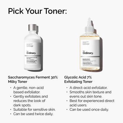 Saccharomyces Ferment 30% Milky Toner - 100ml