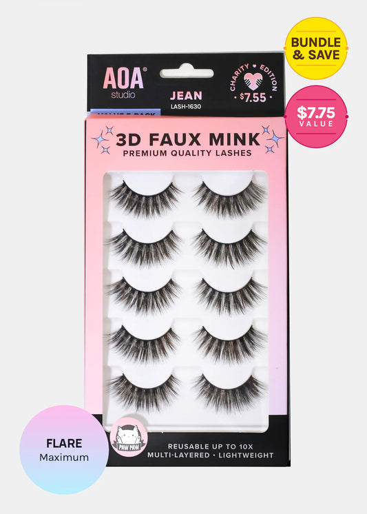 Lashes 3D Faux Mink value packJean