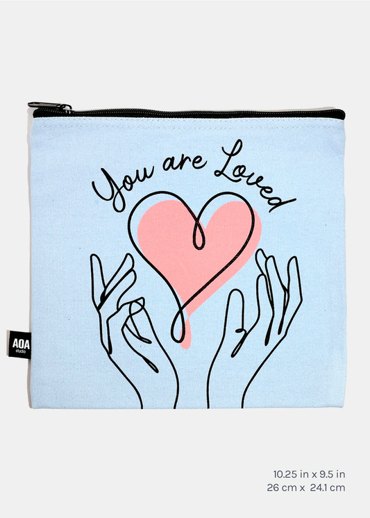 A+ Large Canvas Bag - You Are Loved