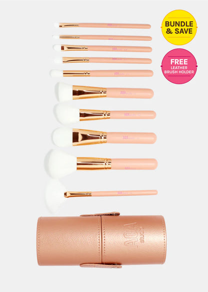 Paw Paw Rose Gold Brush Set