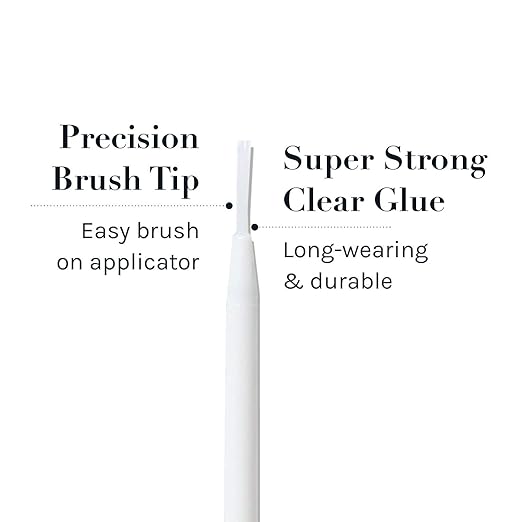 Strip lash glue clear