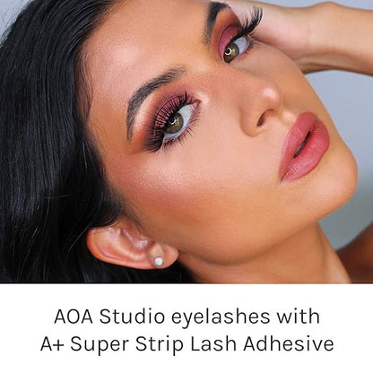 Strip lash glue clear