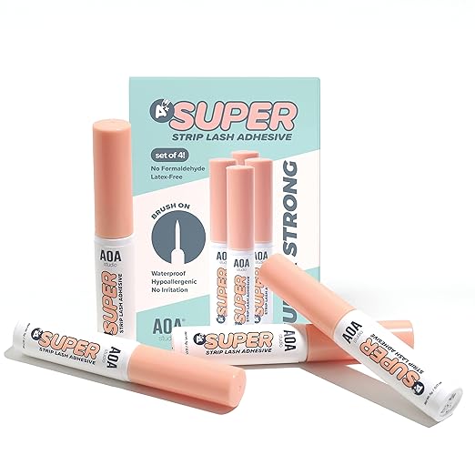 Strip lash glue clear