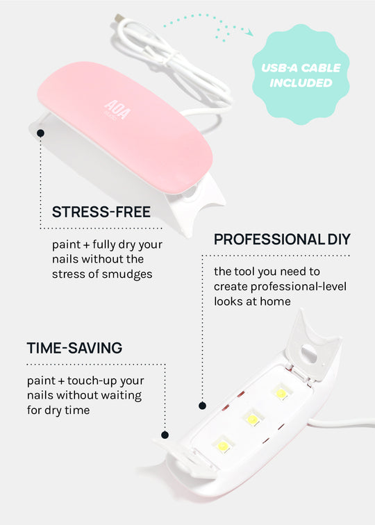AOA Mini UV Gel Nail Drying Lamp