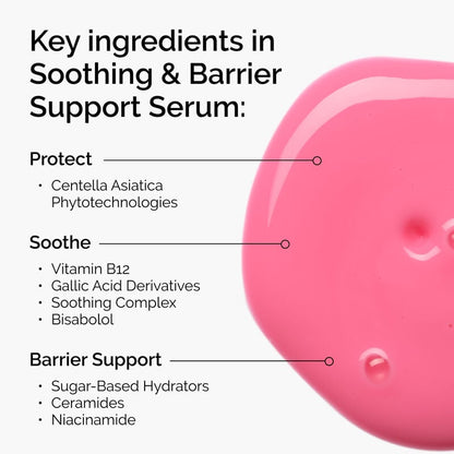 Soothing & Barrier Support Serum Set - 15ml
