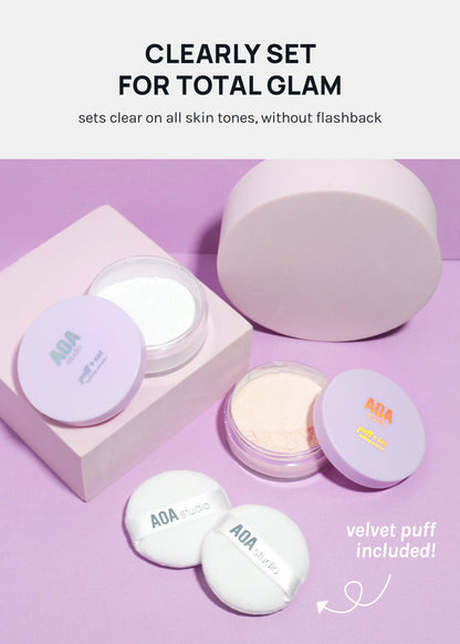 AOA Puff + Set Setting Powder - Brightening