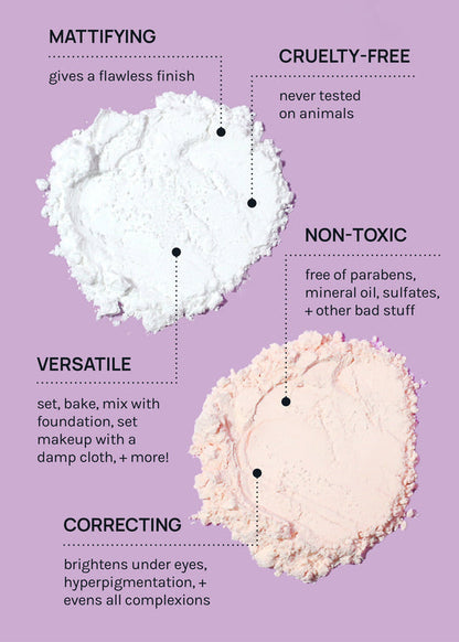 AOA Puff + Set Setting Powder - Brightening