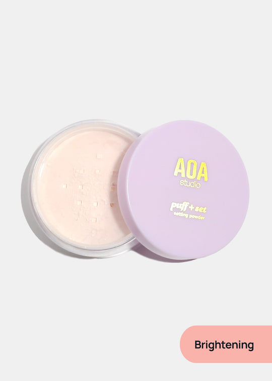 AOA Puff + Set Setting Powder - Brightening
